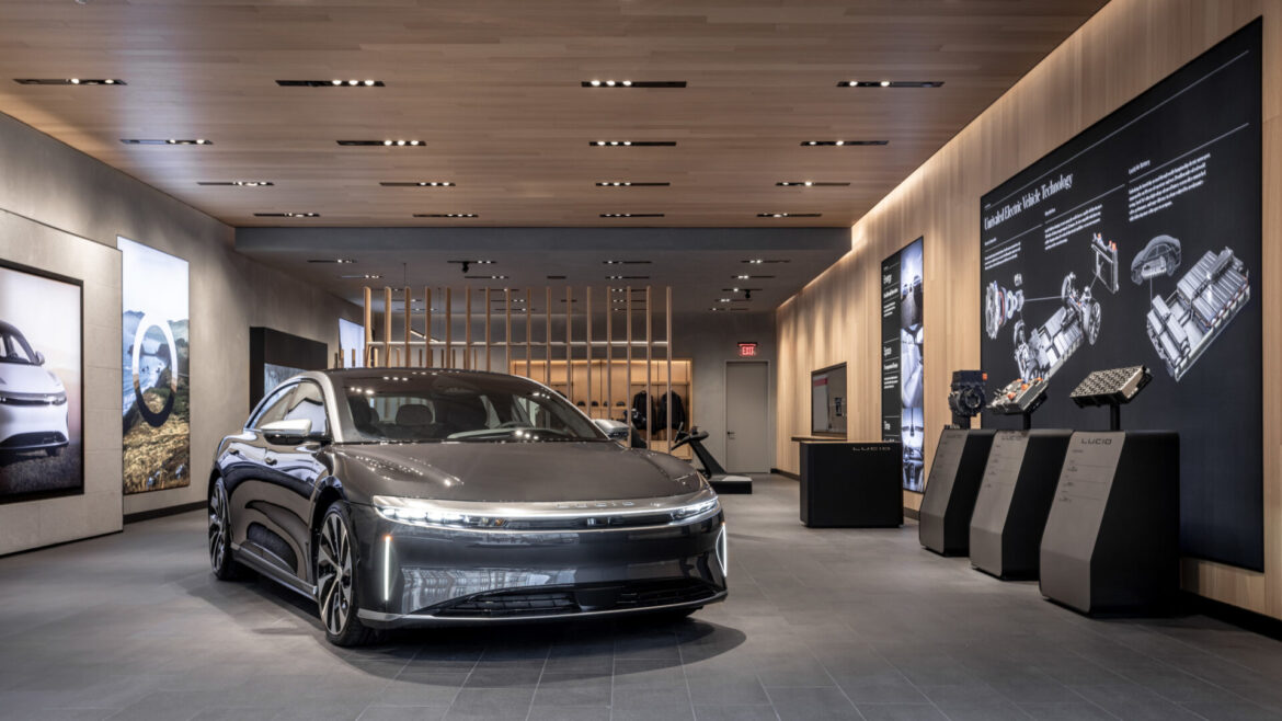 Lucid Motors Opens its First Retail Studio in Dallas, Texas