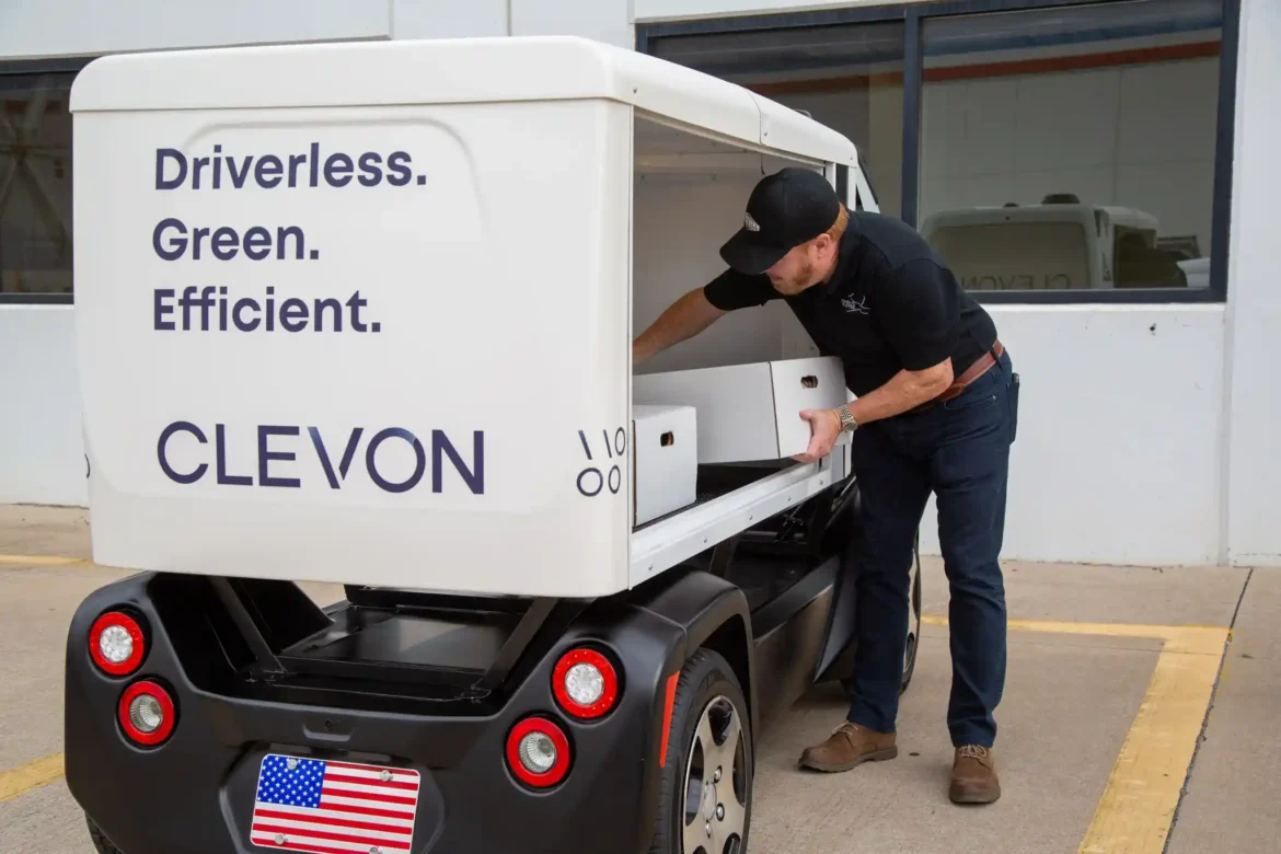 Clevon Completes First North American Autonomous Delivery in Fort Worth
