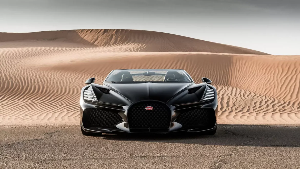 Bugatti’s W16 MISTRAL Hits the Middle East for its Premiere there
