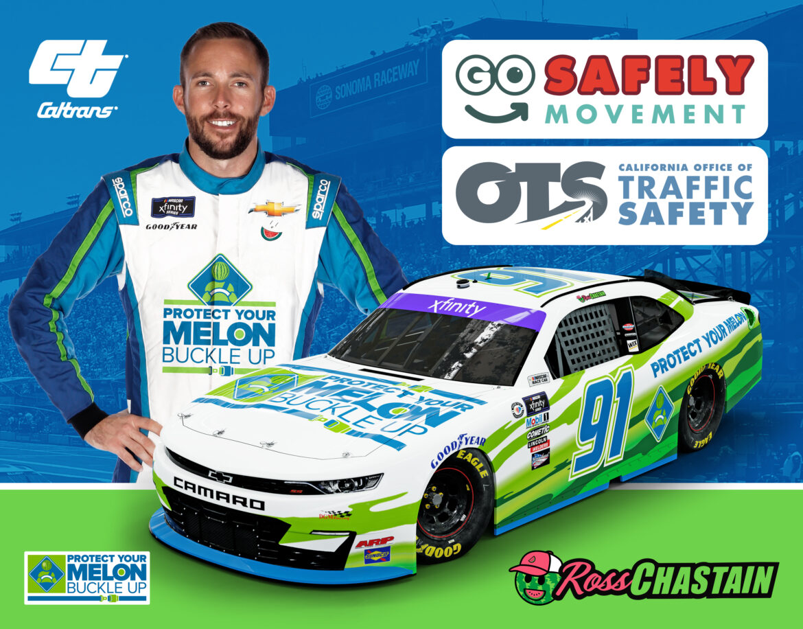 California Office of Traffic Safety and Caltrans Kick Off NASCAR Race Weekend with “Go Safely” Meet and Greet with Driver Ross Chastain
